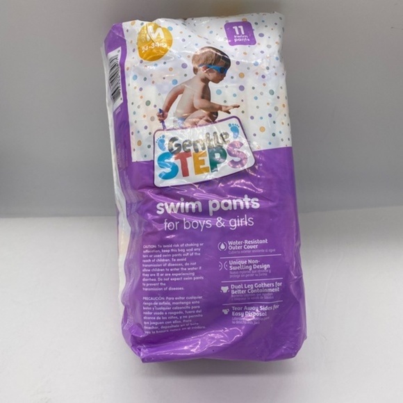 Gentle Steps Swim Pants for Boys & Girls Size M 24-34lbs - Picture 4 of 8